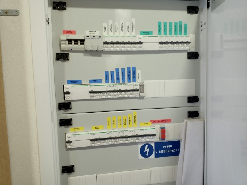 Silnoproudé elektroinstalace Silnoproudé elektroinstalace